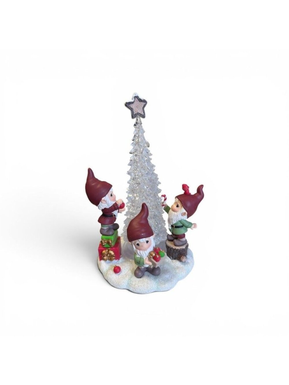 Precious Moments "Gnome Place Like Home for the Holidays"  LED Figurine #211406
